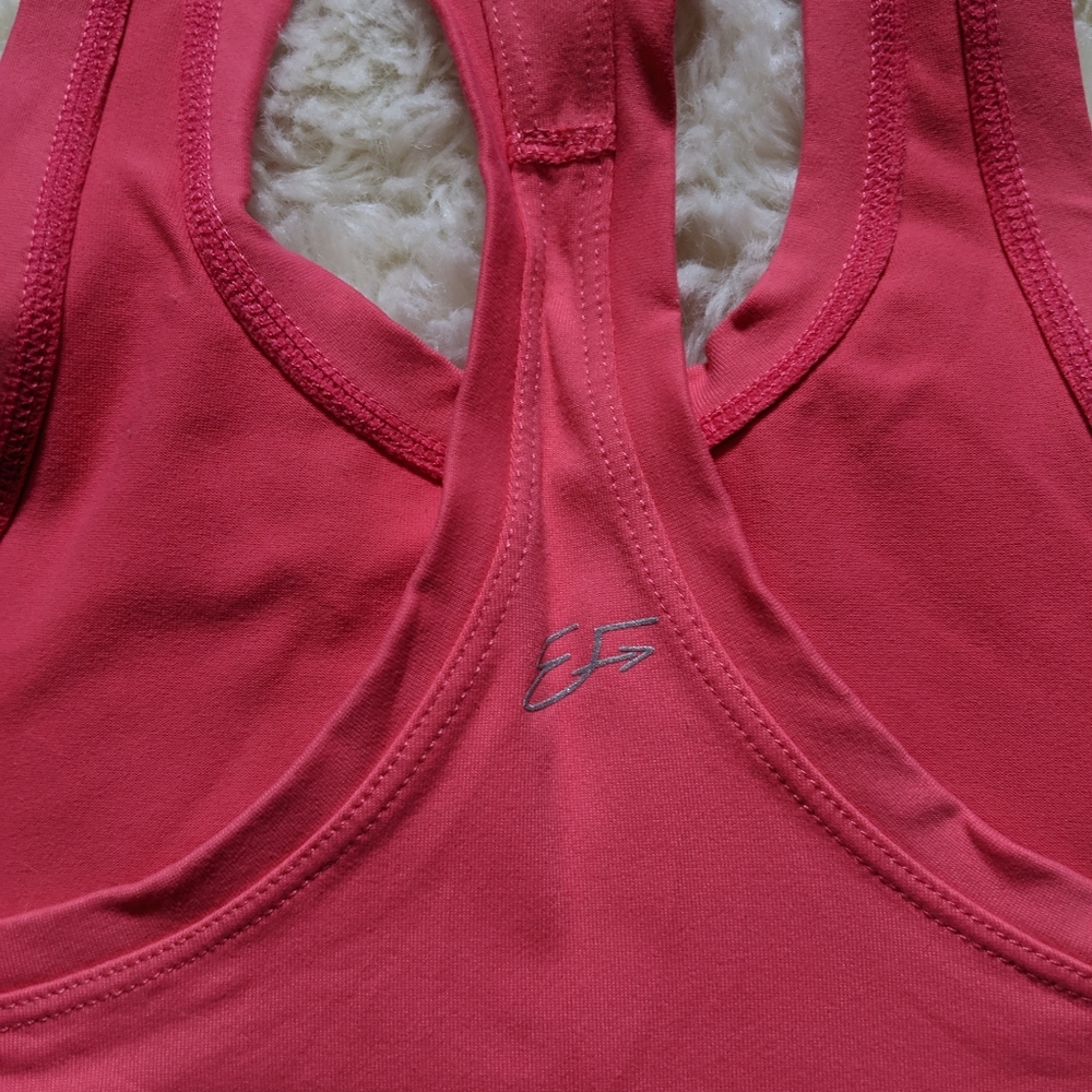 Hot Pink Ever Forward Racer Tank Top - Picture 4 of 4